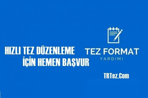 Kalem tez hazırlama blog