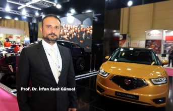 KKTC'nin Yerli Otomobili "Günsel" MÜSİAD EXPO'da Yüzünü Gösterdi