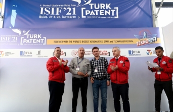 TEKNOFEST'te 6. İstanbul Uluslararası Buluş Fuarı Ödül töreni