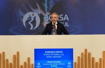 Borsa İstanbul'da gong Hedef Holding için çaldı