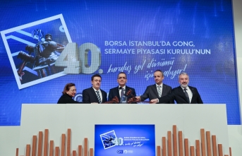 Borsa İstanbul'da gong SPK'nin 40'ıncı yılı için çaldı