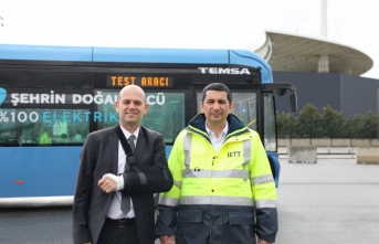 TEMSA'nın elektrikli otobüsü Avenue Electron İstanbul'da