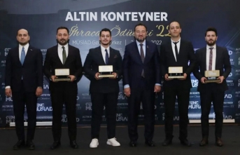 “Altın Konteyner İhracat Ödülleri“ sahiplerini buldu