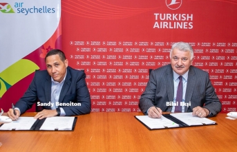 THY ile Air Seychelles arasında ortak uçuş anlaşması