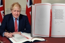 İngiltere Başbakanı Boris Johnson Brexit Anlaşmasını İmzaladı