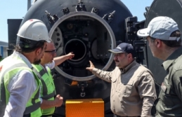 Türkiye'nin ilk denizaltı test altyapısı...