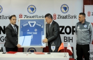 Ziraat Bankası, Bosna Hersek sponsorluk anlaşmasını...