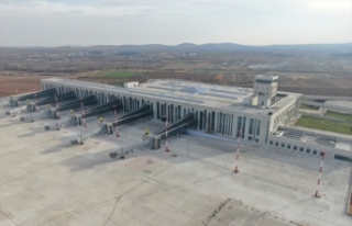 Gaziantep Havalimanı'nın yeni terminal binası...