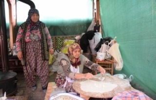 “Manda Evi“ köylü kadınların ekmek teknesi...