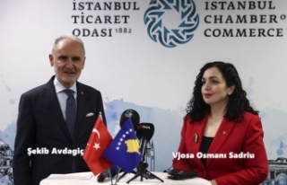 Kosova Cumhurbaşkanı, İstanbul Ticaret Odası'nın...