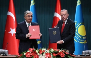 Kazakistan Cumhurbaşkanı Tokayev'den Ankara'da...