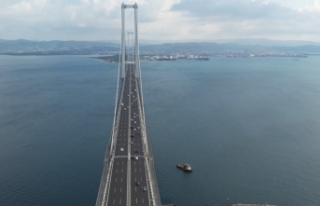 Osmangazi Köprüsü'nde araç geçiş rekoru
