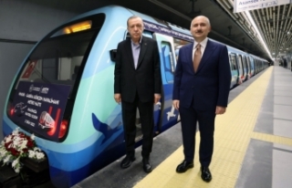 Pendik-Sabiha Gökçen Metrosu 2 ayda 1,4 milyon yolcu...