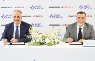 Vakıf Katılım ve Anadolu Isuzu'dan ticari...