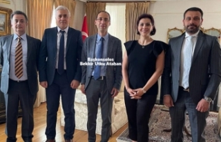 Türkiye’nin Londra Başkonsolosu Atahan, ATMB Yönetimi...