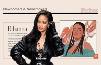 Rihanna, Forbes'in Kendi Girişimiyle Zengin Olan Kadınlar Listesinde