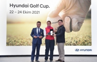 Hyundai Golf Cup birincileri ödüllerine kavuştu
