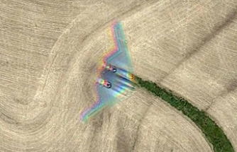 Hayalet bombardıman uçağını Google Earth yakaladı