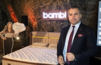 Bambi Yatak'ın, kaya tuzuyla geliştirdiği yeni ürünü