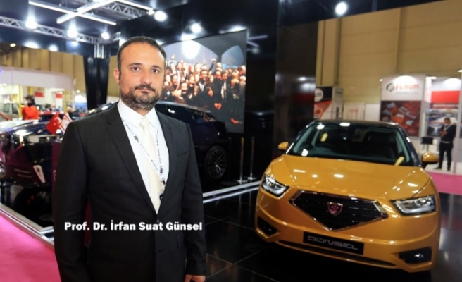 KKTC'nin Yerli Otomobili "Günsel" MÜSİAD EXPO'da Yüzünü Gösterdi