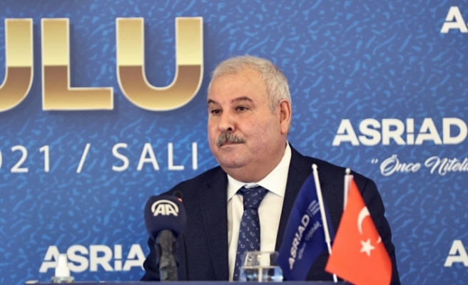 Adnan Danışman, yeniden ASRİAD Genel Başkanı