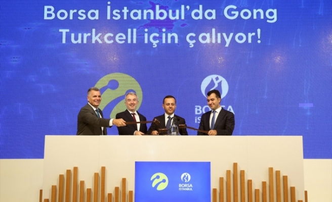 Borsa İstanbul'da gong “Turkcell“ için çaldı