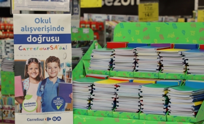 CarrefourSA yeni kırtasiye ürünlerini müşterilerin beğenisine sunuyor