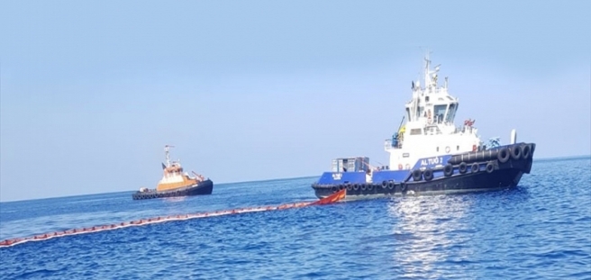 Akdeniz'de petrol sızıntısına bağlı kirlilik için Türkiye harekete geçti
