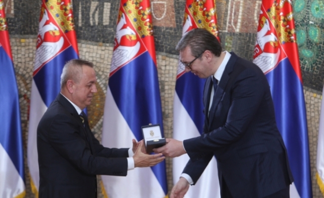 Teklas Genel Müdürüne Sırbistan'dan Devlet Nişanı