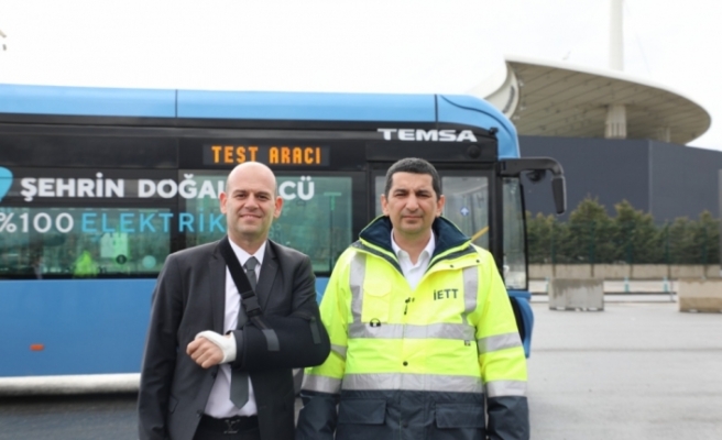 TEMSA'nın elektrikli otobüsü Avenue Electron İstanbul'da