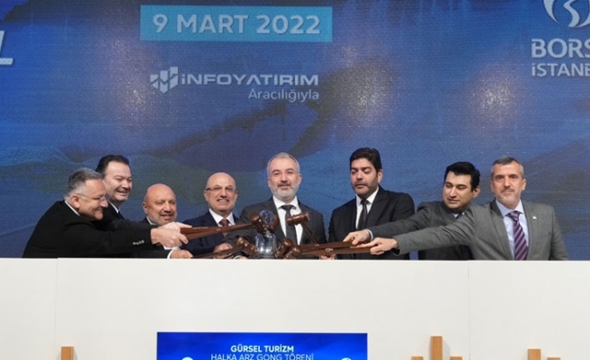 Gürsel Turizm, Borsa İstanbul'da işlem görmeye başladı