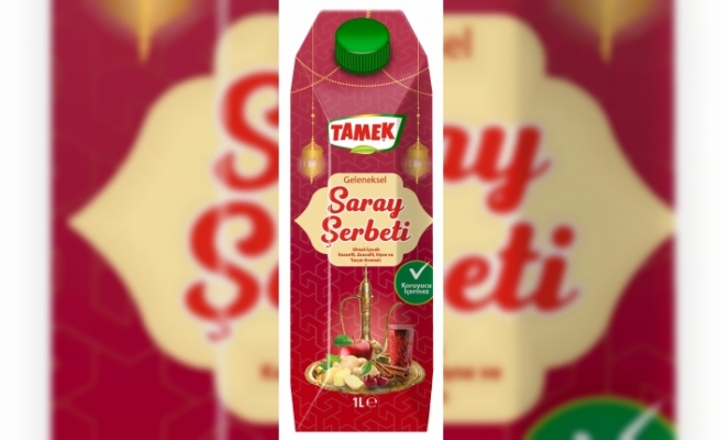 Tamek, geleneksel Saray Şerbeti yeniden satışta