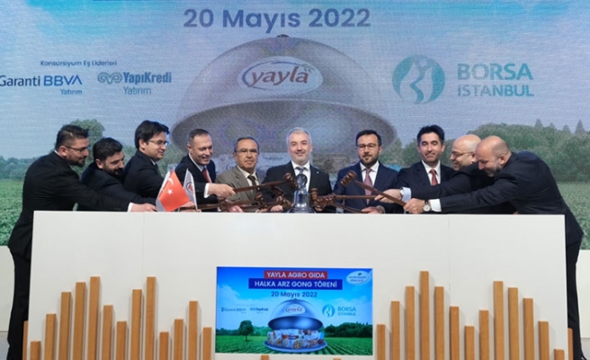 Borsa İstanbul'da gong Yayla Agro Gıda için çaldı