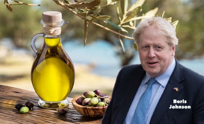 Boris Johnson'dan Türk zeytinyağı için 'Vergi' açıklaması