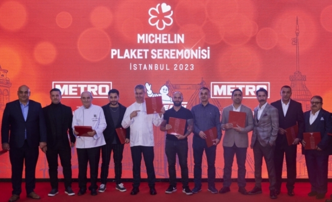 Michelin Rehberi'nde yer alanlar, plaketlerine kavuştu