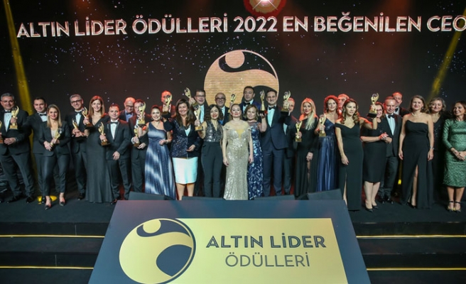 Türkiye'nin “En Beğenilen CEO Altın Liderleri“ ödüllerine kavuştu