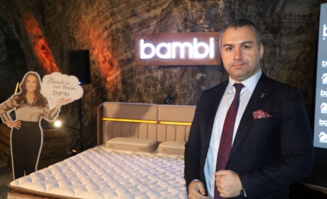 Bambi Yatak'ın, kaya tuzuyla geliştirdiği yeni ürünü