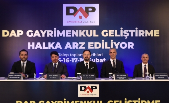 DAP Gayrimenkul Geliştirme halka açılıyor