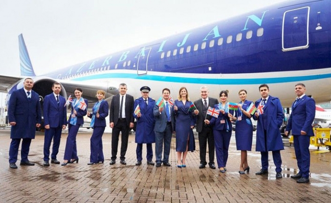 Azerbaycan Airlines’in Bakü-Gatwick seferleri başladı