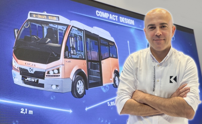Karsan'ın elektrikli ve sağdan direksiyonlu e-JEST'i İngiltere yollarına çıkıyor